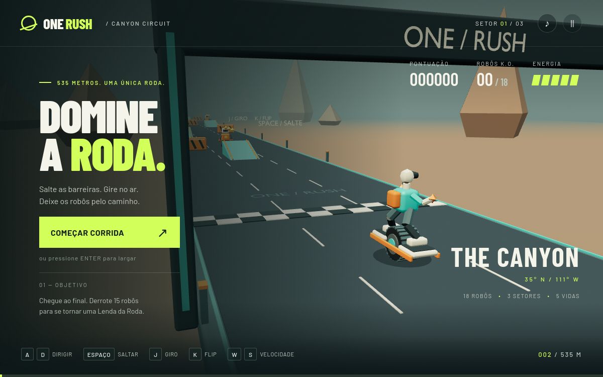 Prévia de ONE RUSH — Canyon Circuit