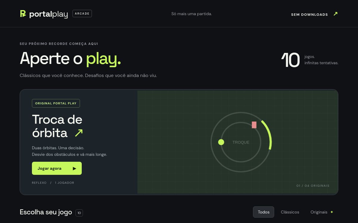 Prévia de Portal Play